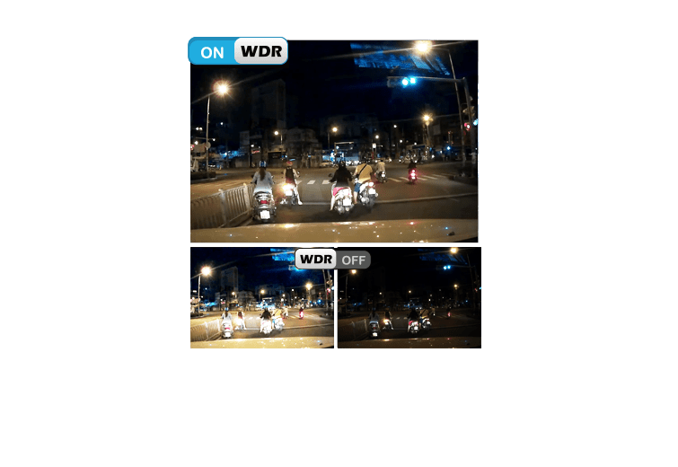 WDR ghi hình ngược sáng - Camera vietmap x9s