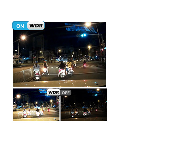 khả năng ghi hình ngược sáng nhờ công nghệ ghi hình WDR