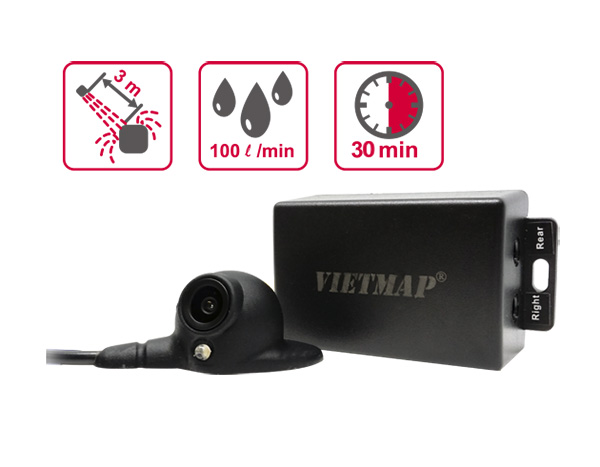vietmap r001 là dòng camera hành trình có độ bền lớn, cùng khả năng chống thấm nước tuyệt vời