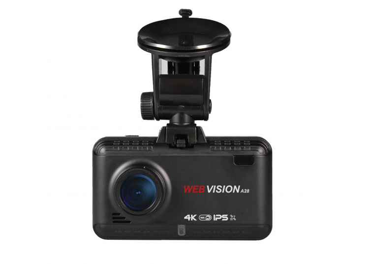 Camera hành trình Webvision A28 ghi hình 4K tích hợp GPS, WIFI