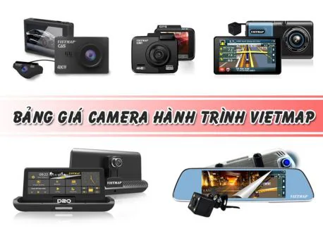 bảng giá camera hành trình vietmap mới nhất