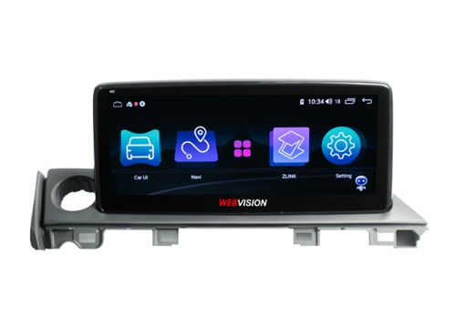 màn hình ô tô dvd webvision mazda 6 hai hệ điều hành