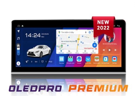 màn hình android oledpro premium 12.3 inch liền cam 360 chính hãng