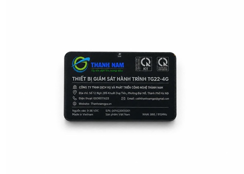 Thiết Bị Định Vị, Giám Sát Hành Trình Ô tô TG22 Chip 4G Hợp Chuẩn BGTVT