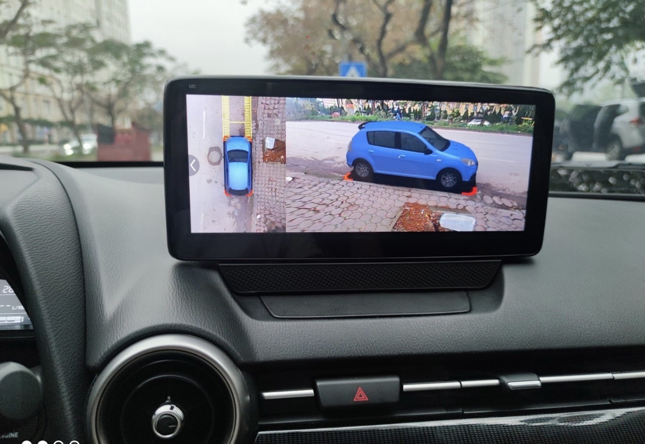 lắp đặt màn dvd android xe mazda 2017-2020