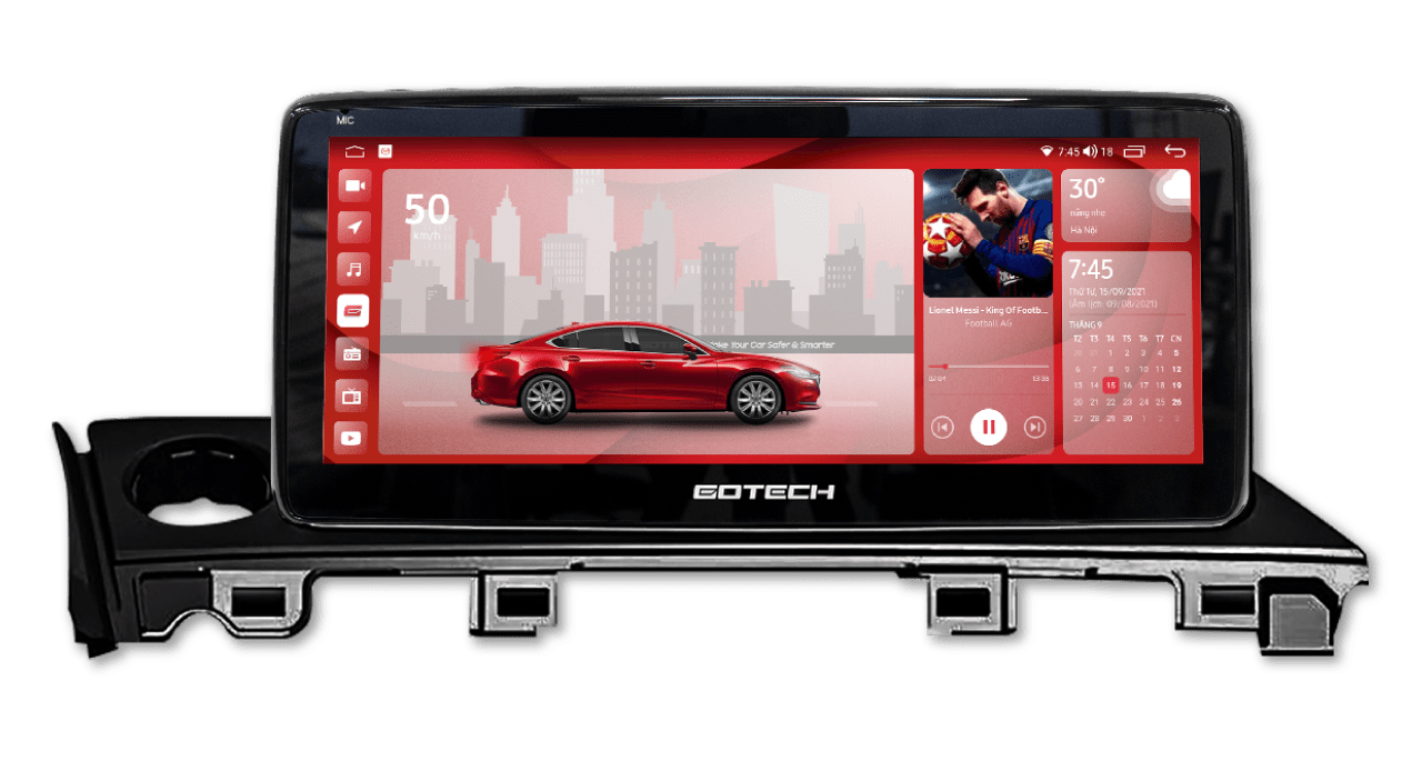 màn hình dvd android gotech gt 360 pro dành cho xe mazda 6