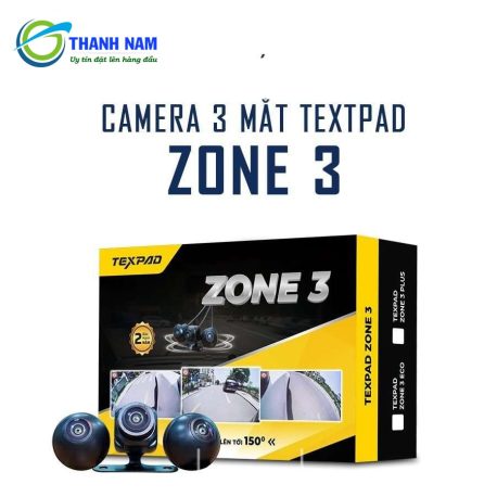 Camera 3 mắt cho ô tô TexPad Zone 3