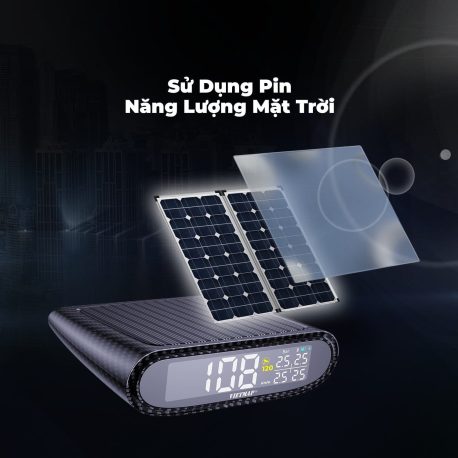 vietmap v3 được trang bị công nghệ pin năng lượng mặt trời