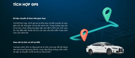 camera hành trình 70mai a510 chính hãng tích hợp gps - giám sát xe thông minh