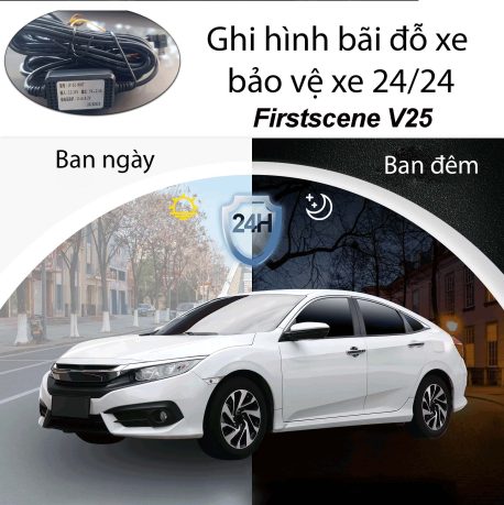 ghi hình bãi độ xe bảo vệ xe thông minh khi lắp đặt camera hành trình gương v25 tại thành nam gps