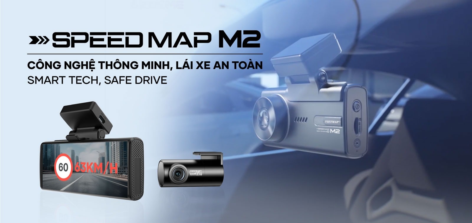 camera hành trình cao cấp vietmap speedmap m2 chính hãng tại thành nam gps