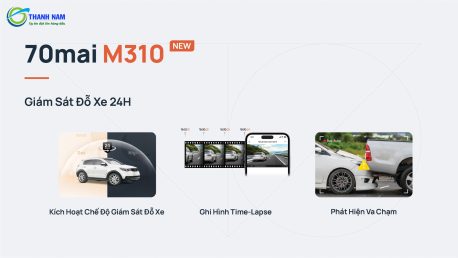 70mai m310 có chế độ giám sát bãi đậu xe 24h