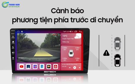 cảnh báo phương tiện phía trước di chuyển