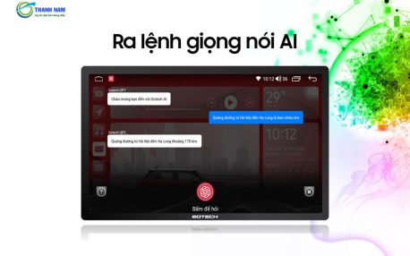 điều khiển màn hình gotech gts4 bằng giọng nói