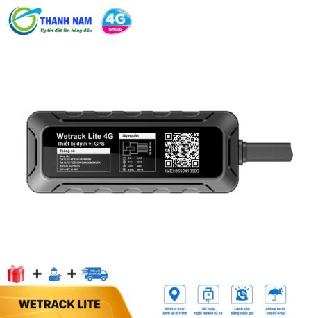 thiết bị định vị gps wetrack lite 4g mới nhất