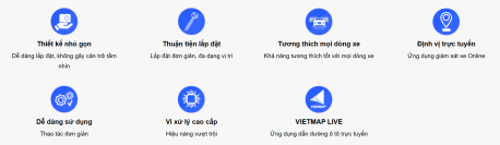 các tính năng chính của vietmap bs10 lite