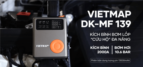 kích bình bơm lốp xe vietmap dk-mf139 giá tốt tại thành nam gps