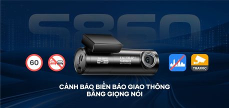 camera hành trình cảnh báo biển báo giao thông trên toàn quốc vietmap s860