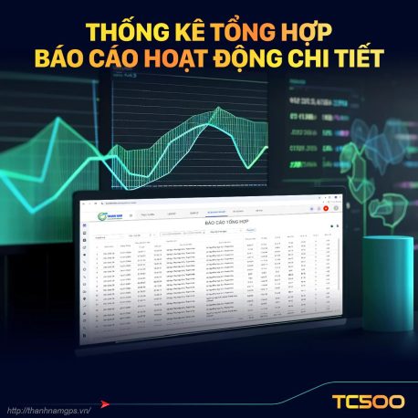 báo cáo thống kê chi tiết hoạt động của xe