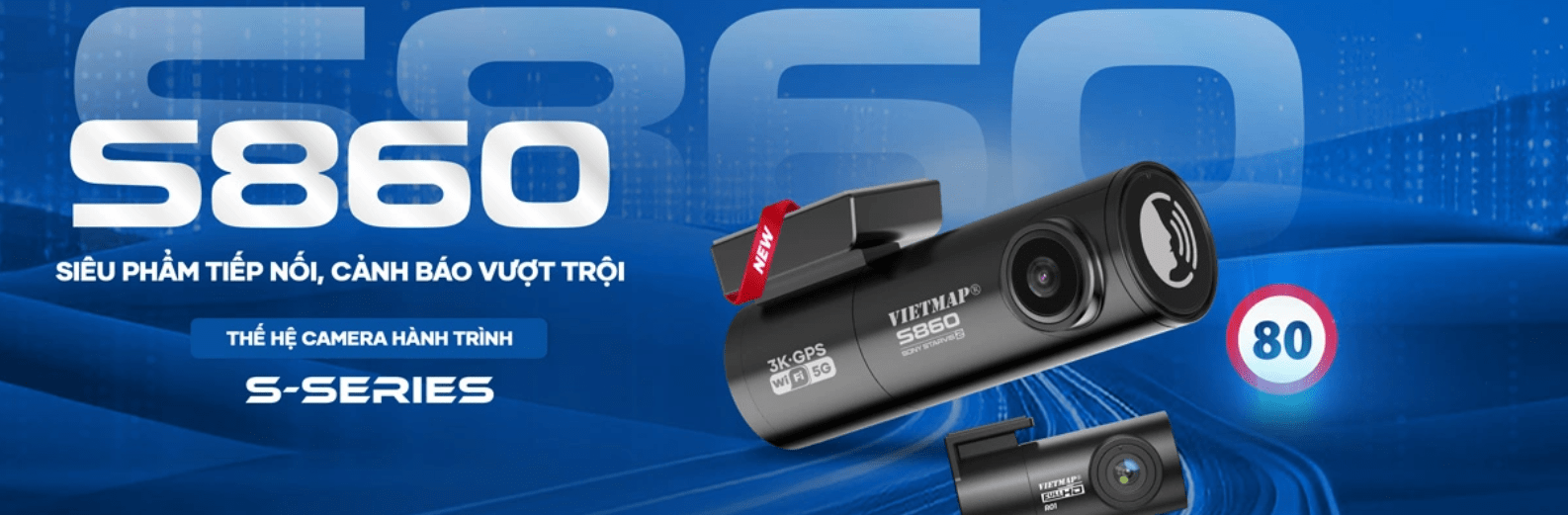 vietmap s860 - top 6 camera hành trình xe tốt nhất