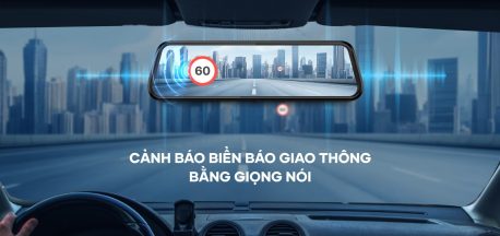 Camera Hành Trình Màn Hình Kẹp Gương Chiếu Hậu Vietmap R440 Ghi Hình 4K - Hình ảnh 8