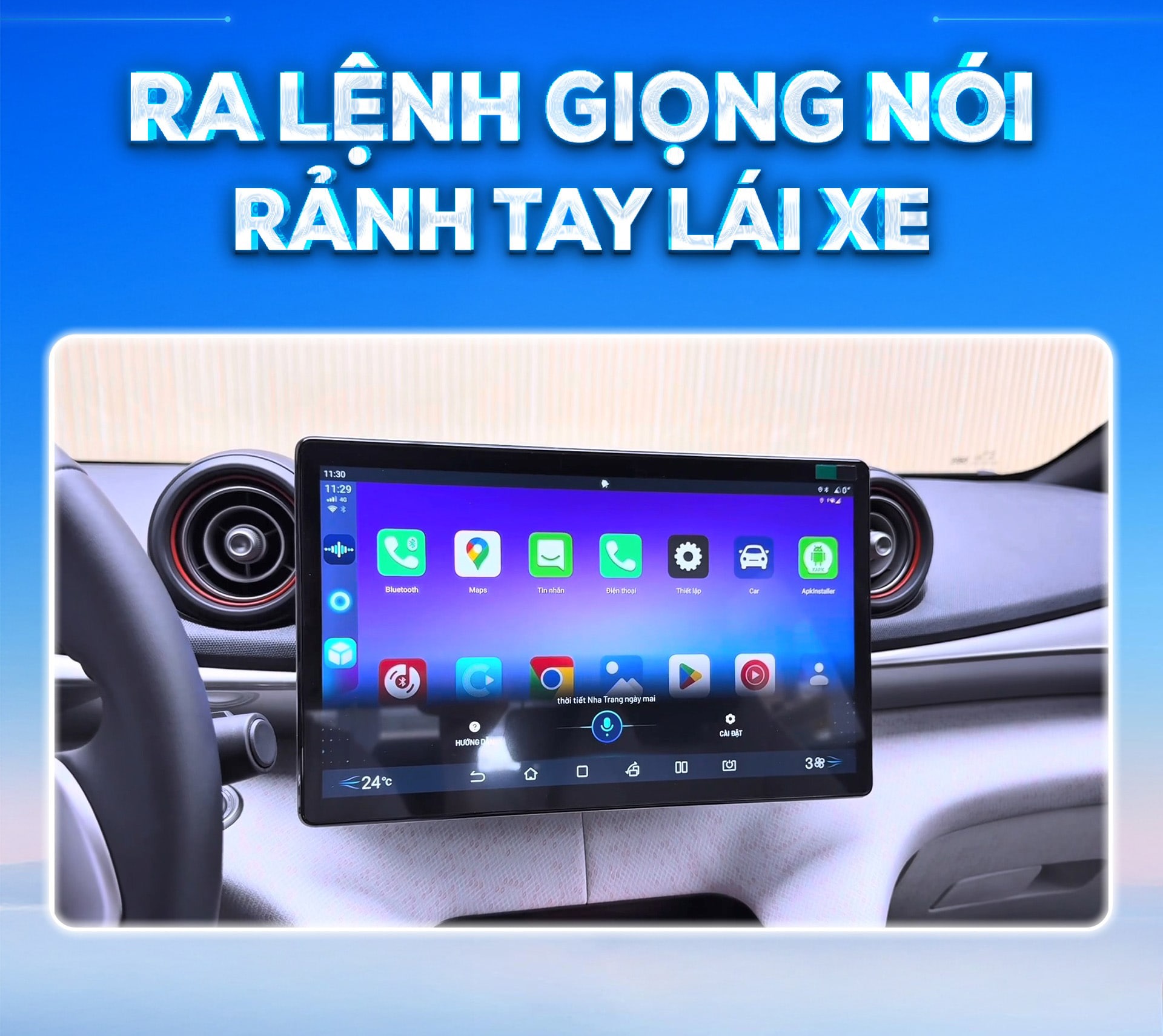 điều khiển bằng giọng nói tiếng Việt