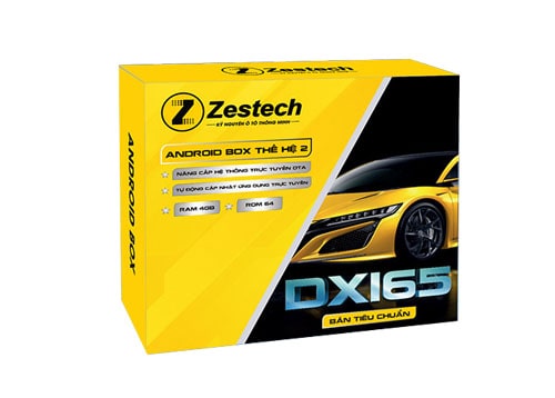 Android Box Zestech DX165 Thế Hệ 2, Ram 4GB Rom 64GB, chip 6 Nhân