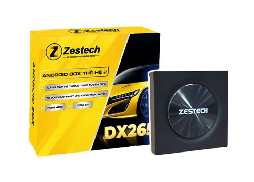 Android Box Zestech DX265 Thế Hệ 2, Ram 4GB Rom 64GB Chip 8 Nhân