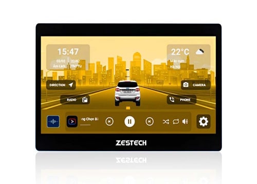 Màn Hình Android Zestech 13 inch 2K Ram 4GB Rom 32GB
