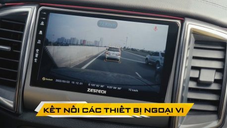zestech 13 inch kết nối được với nhiều phương tiện ngoại vi thông minh