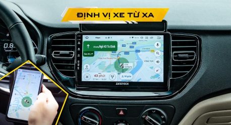 định vị - quản lý xe từ xa vô cùng an toàn - tiện lợi với zestech 13 inch