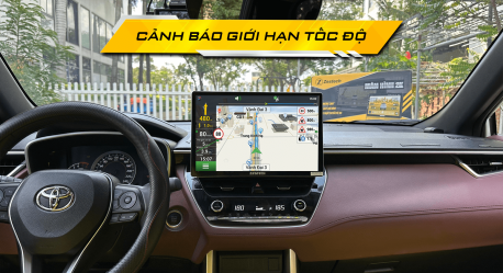 hiển thị mật độ giao thông - cảnh báo tốc độ chuẩn xác