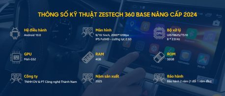 thông số kỹ thuật của zestech 360 base