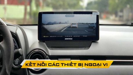 kết nối zestech mazda mlk với nhiều phương tiện ngoại vi thông minh