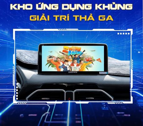 Màn Hình Android Zestech Mazda MLK 10.25 inch, Ram 4GB Rom 64GB - Hình ảnh 6