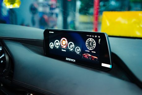màn hình dvd android zestech lắp cho xe mazda mlk