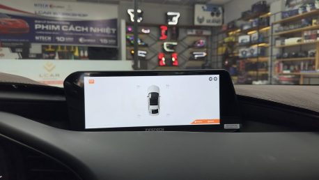cảm biến áp suất lốp được tích hợp cùng zestech mazda mlk 360