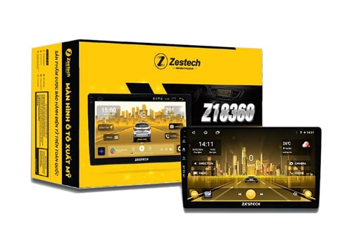 Màn Hình Android Zestech Z18 Liền Camera 360, Ram 4GB Rom 32GB