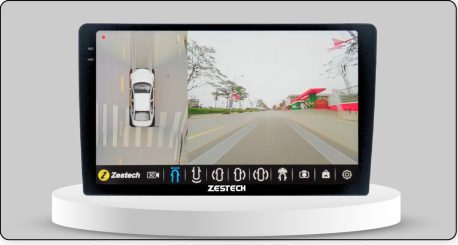 Màn Hình Android Zestech Z18 Liền Camera 360, Ram 4GB Rom 32GB - Hình ảnh 4