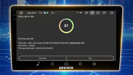 zestech z18 360 có khả năng tự động cập nhật phần mềm