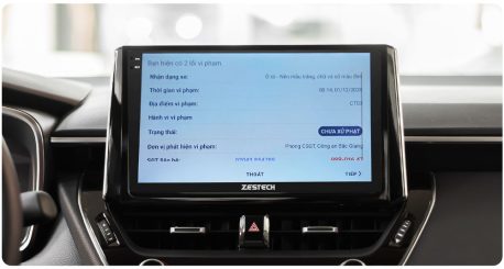địa chỉ bán màn hình android zestech z18 liền camera 360 uy tín