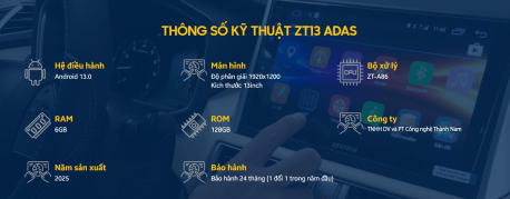 thông số kỹ thuật của zestech zt13 adas 2k