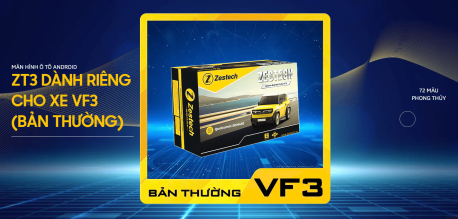 màn hình android zestech zt3 cho xe vinfast vf3