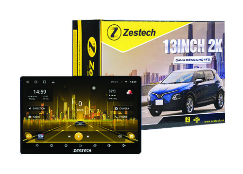 Màn Hình Android Zestech ZT5 13 Inch 2K Ram 4GB Rom 64GB cho VF5
