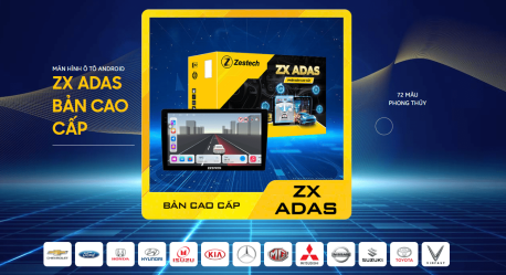 màn hình android zestech zx adas 2k cao cấp chính hãng