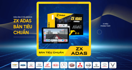 Màn hình Android Zestech ZX Adas tiêu chuẩn