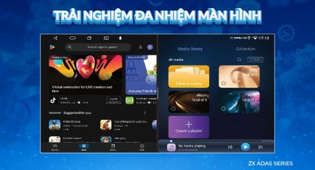 hoạt động đa nhiệm màn hình