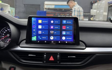 lắp đặt màn hình android zestech zx10 bản giới hạn tại thành nam gps