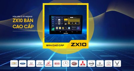 màn hình android zestech zx10 cao cấp chính hãng tại thành nam gps