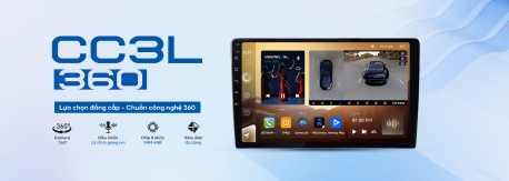 màn hình android teyes cc3l liền camera 360